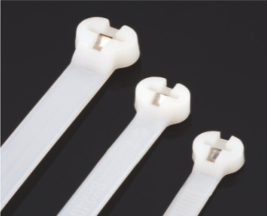 NYLON CABLE TIE-STAINLESS STEEL TOOTH LOCKING